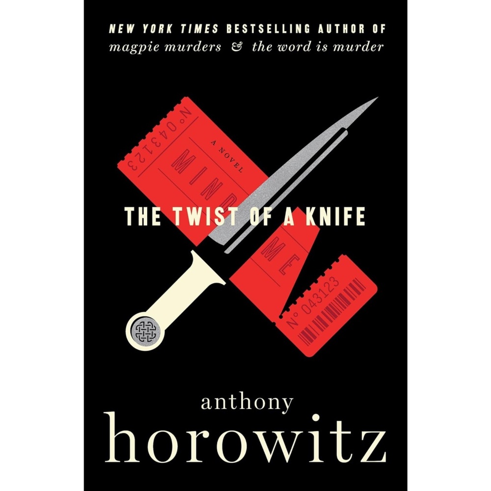 THE TWIST OF A KNIFE: A Novel by Anthony Horowitz (NWT, $29.99 Retail)